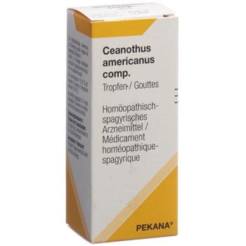Pekana Ceanothus americanus compositum drops bottle 50 ml