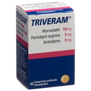 Triveram Filmtablet 10 mg/5 mg/5 mg Ds 30 pcs