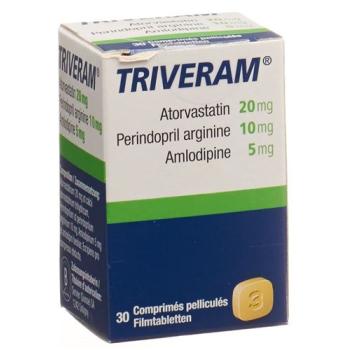 Triveram Filmtablet 20 mg/10 mg/5 mg Ds 30 pcs