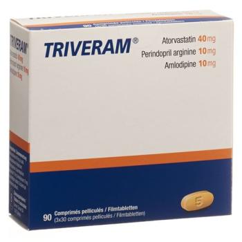 Triveram Filmtabl 40 mg/10 mg/10 mg 3 pcs 30 pcs