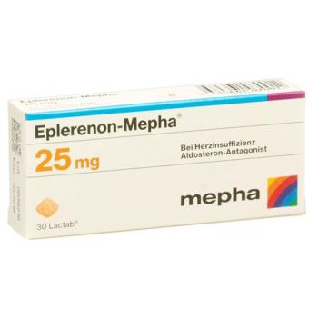 Eplerenone-Mepha Lactab 25 mg 30 pcs