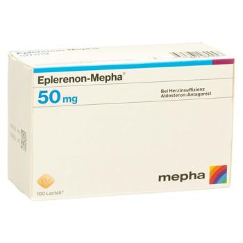 Eplerenone-Mepha Lactab 50 mg 100 pcs