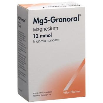 Mg5-Granoral Gran 12 mmol Peach-Apricot Btl 10 pcs