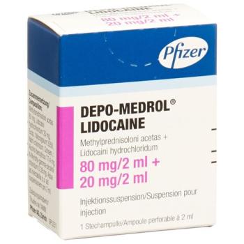 Depo-Medrol Lidocaine Inj Susp 80mg/2ml thru 2ml