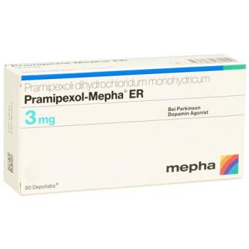 Pramipexol-Mepha ER Depotabs 3 mg 30 pieces