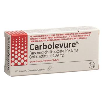 Carbolevure Kaps adult 20 pcs