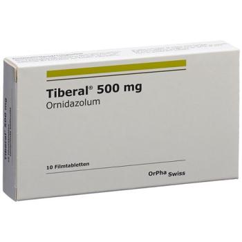 Tiberal Filmtablet 500 mg 10 pcs