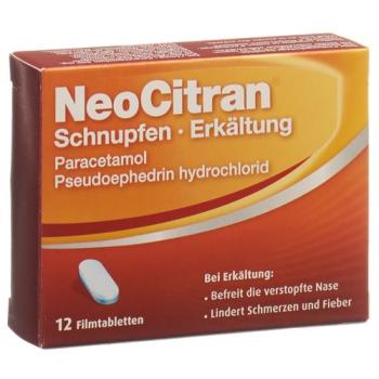 NeoCitran cold/cold film tablets 12 pcs