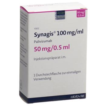 Synagis Inj L&ouml;s 50 mg/0.5ml perf