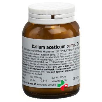Weleda potassium aceticum comp. Trit D 3 50g