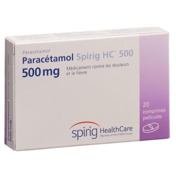 PARACETAMOL Spirig HC Filmtabl 500 mg
