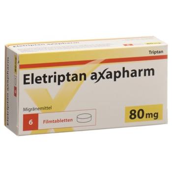 Eletriptan Axapharm Filmtabl 80 mg 6 pcs