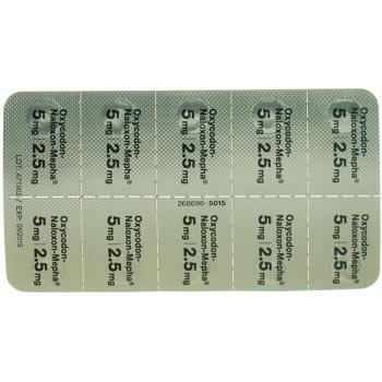 Oxycodon-Naloxon-Mepha Depotabs 5mg/2.5mg 30 pcs