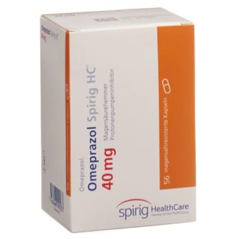 Omeprazole Spirig HC Kaps 40 mg Ds 56 pcs