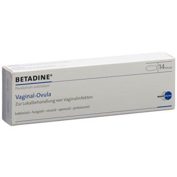 Betadine Vaginal Ovula 14 pcs