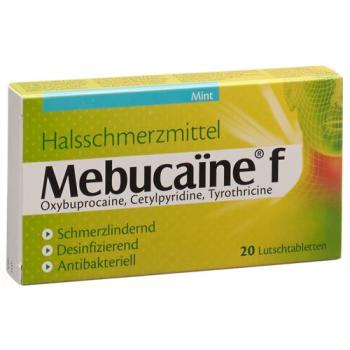 Mebucaine F Lutschtabletten Mint 20 Stk