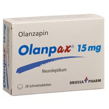 Olanpax Melting Tabl 15 mg 28 pcs