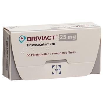 Briviact Filmtablet 25 mg 56 pcs