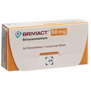 Briviact Filmtablet 50 mg 56 pcs