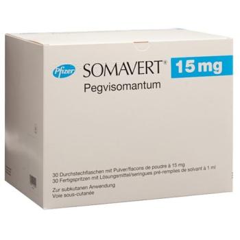 Somavert dry sub 15 mg with solvent (pre-filled syringe) 30 pcs