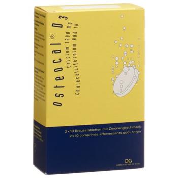 Osteocal D3 effervescent tablet 1200/800 20 pcs