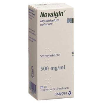 Novalgin drops 0.5 g/ml bottle 20 ml