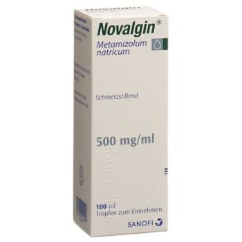 Novalgin drops 0.5 g/ml bottle 100 ml