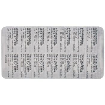 Valsartan Amlo Spirig HC Filmtabl 5/160mg 98 pcs