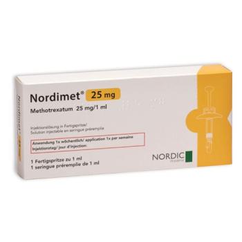 Nordimet Inj L&ouml;s 25 mg/1ml Fertspr