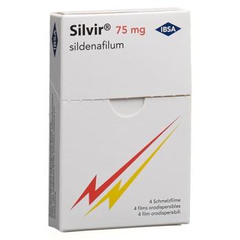 Silvir melting film 75 mg 4 pcs