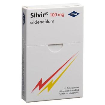 Silvir melting film 100 mg 12 pcs