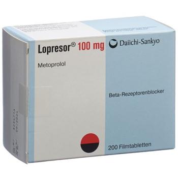 Lopresor Filmtablet 100 mg 200 pcs