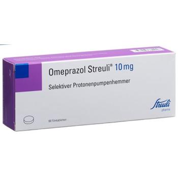 Omeprazol Streuli film tablets 10 mg 98 pcs