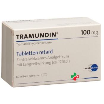 Tramundin 100 mg 60 Retard tablets