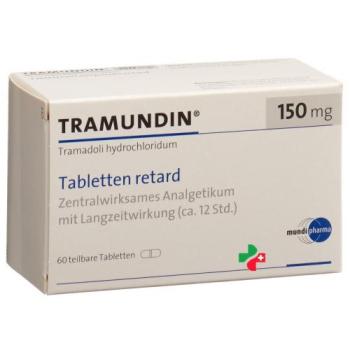 Tramundin 150 mg 60 Retard tablets