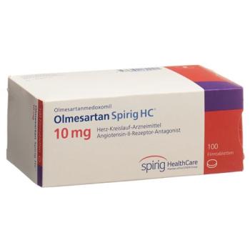 Olmesartan Spirig HC Filmtabl 10 mg 100 pcs