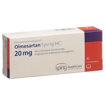 Olmesartan Spirig HC Filmtabl 20 mg 30 pcs