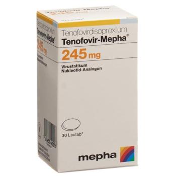 Tenofovir-Mepha Lactab 245 mg Ds 30 pcs