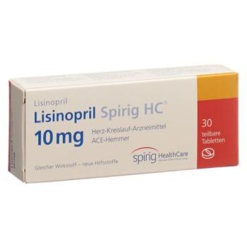 LISINOPRIL Spirig HC Tabl 10 mg
