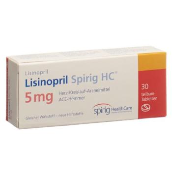 LISINOPRIL Spirig HC Tabl 5 mg