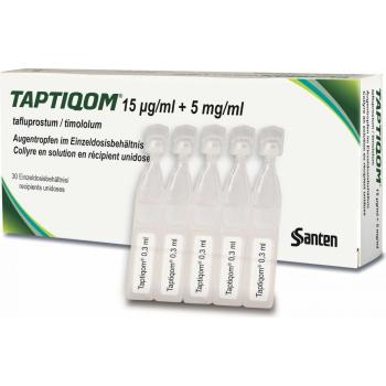 TAPTIQOM Gtt Opht 15mcg/ml + 5mg/ml