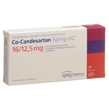 Co-Candesartan Spirig HC Tabl 16/12.5mg 28 pcs