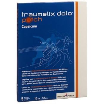 traumalix dolo patch 10cmx12cm 5 pieces