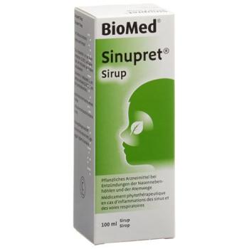 Sinupret syrup bottle 100 ml