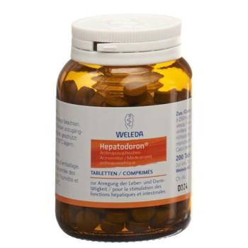 Hepatodoron tablets Glass 200 pcs