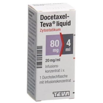 Docetaxel-Teva liquid Inf Konz 80 mg/4ml Durchstf