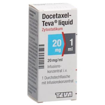 Docetaxel-Teva liquid Inf Konz 20 mg/1ml Durchstf
