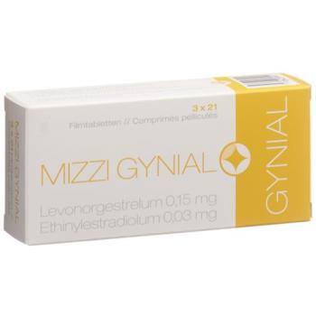 Mizzi Gynial film tablets 3 x 21 pcs