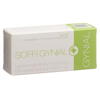 Soffi Gynial film tabl 6 x 21 pcs