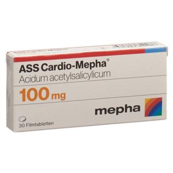 ASS Cardio-Mepha Filmtabl 100 mg 30 pcs
